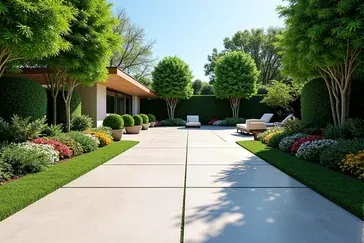 Płyty betonowe zamiast kostki brukowej – kompleksowy przewodnik po alternatywach na podjazd i do ogrodu